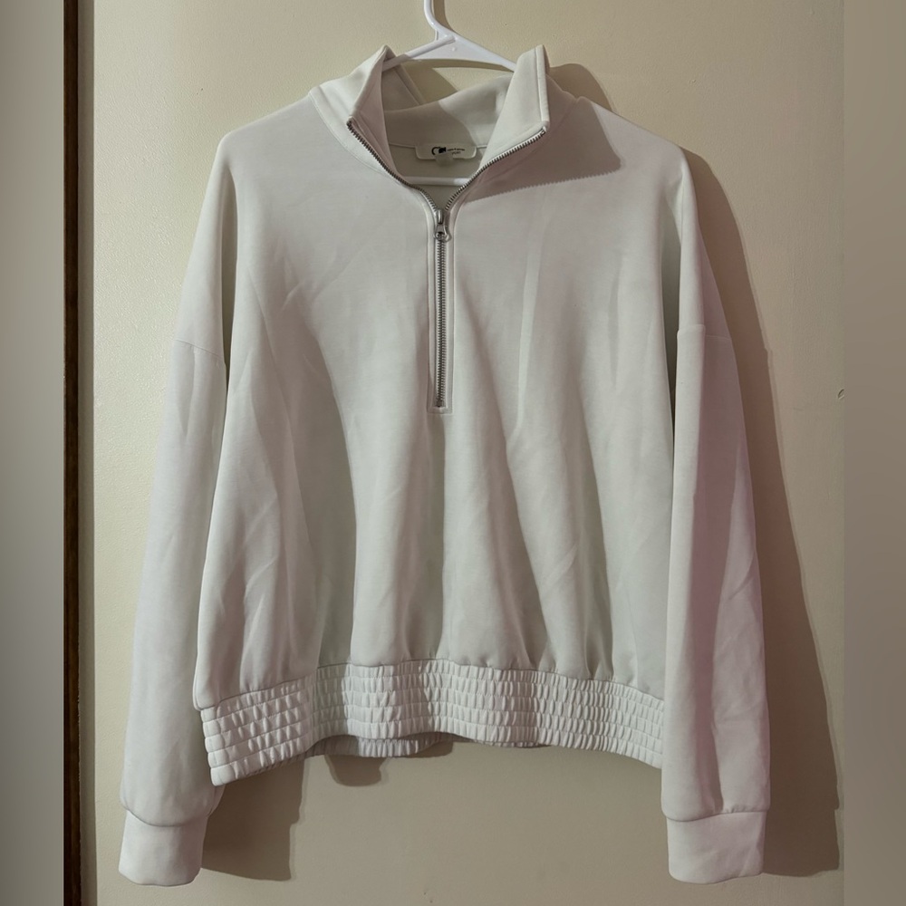 Cable and Gauge Sport Quarter Zip Crewneck - Size XL